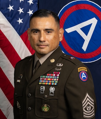 CSM Jacinto Garza, Command Sergeant Major of U.S. Army Central