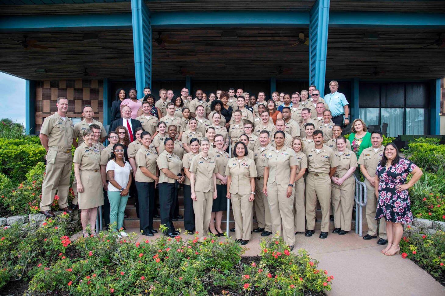 Attendees of the Region Legal Service Office Southeast Training Symposium gather for a photo.