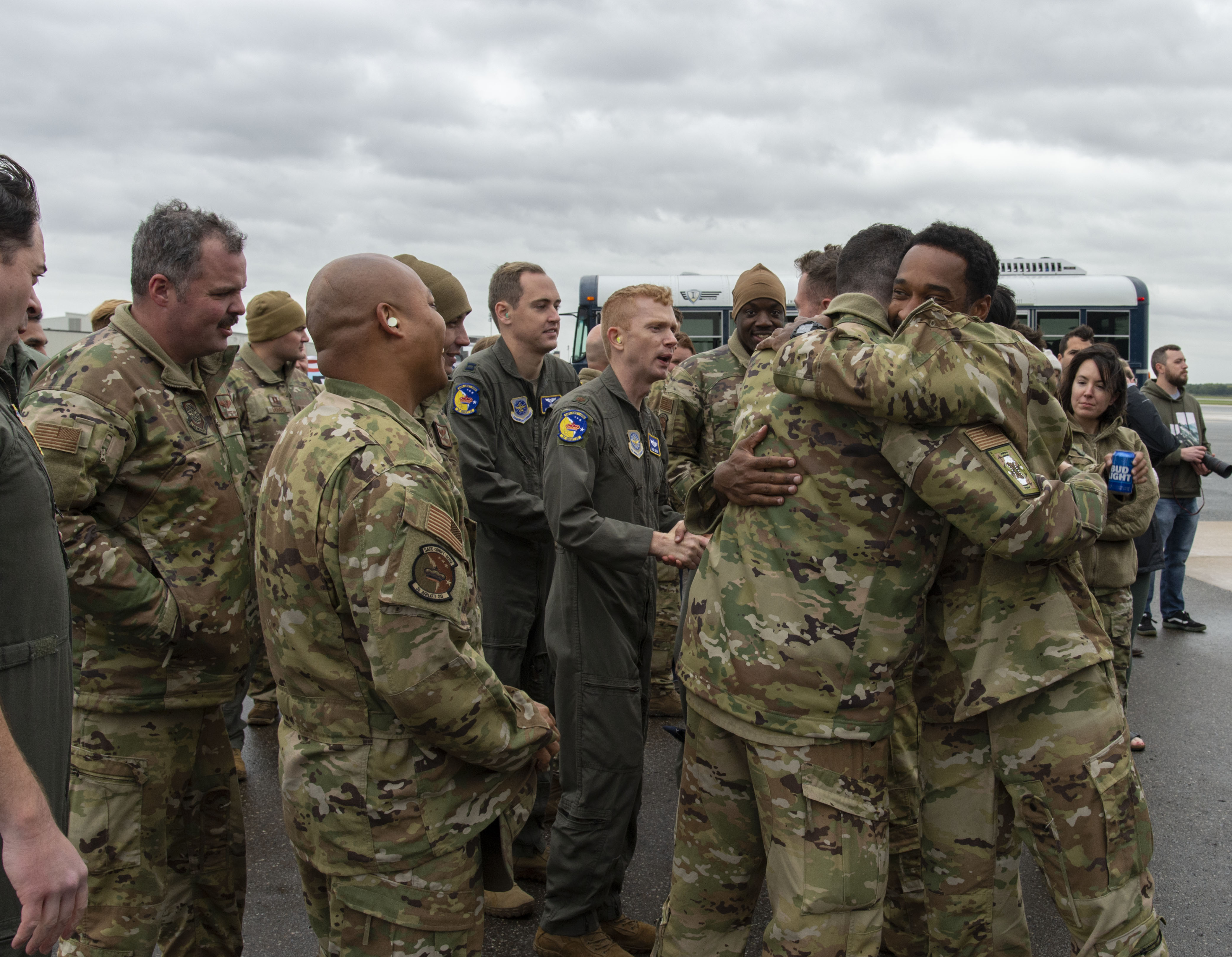Deployed Team Dover Airmen home