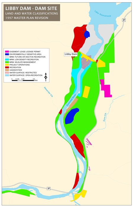 Libby Dam - Dam Site