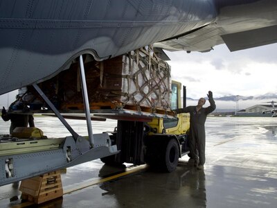 State of Alaska ships 14,000 pounds of relief supplies to Merbok-impacted region