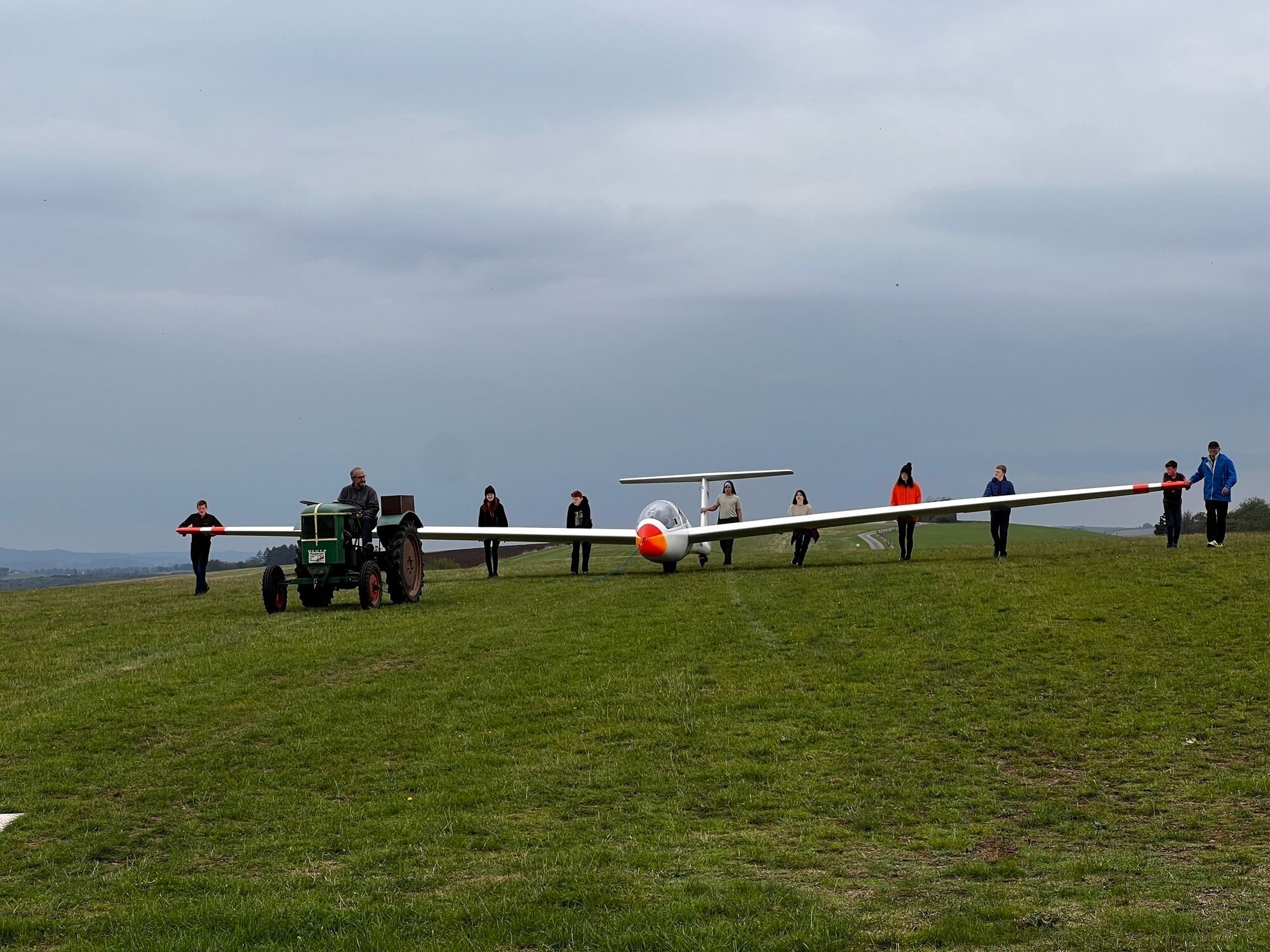 Cadets from the Spangdahlem Civil Air Patrol Cadet Squadron 126 visit Utscheid Airfield, Germany.
