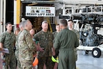 DLA Aviation commander visits DLA Aviation at Cherry Point