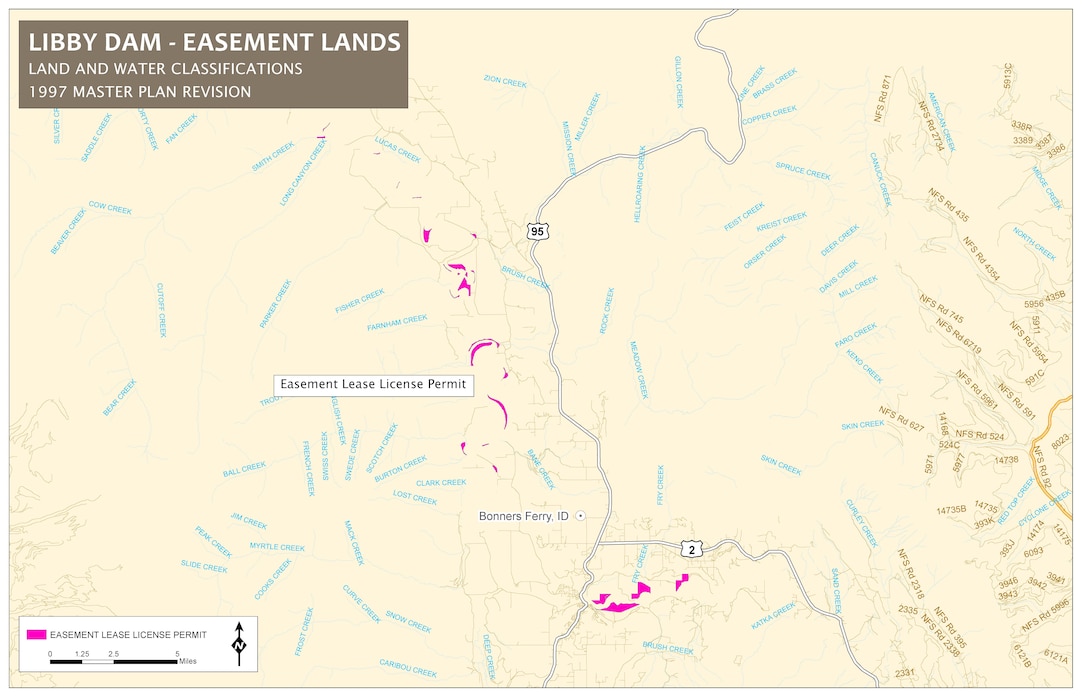 Libby Dam - Easement Lands