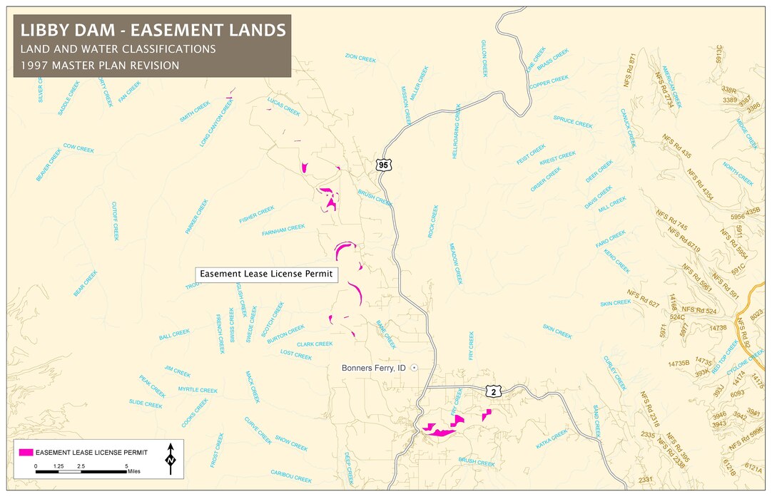 Libby Dam - Easement Lands