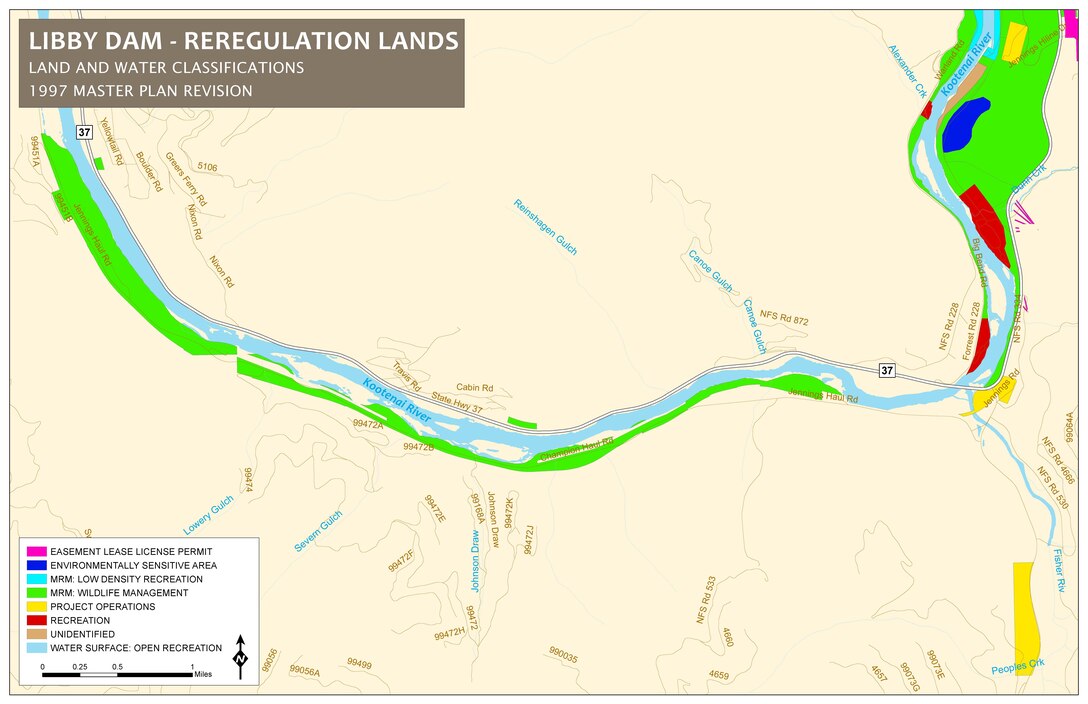 Libby Dam - Reregulation Lands