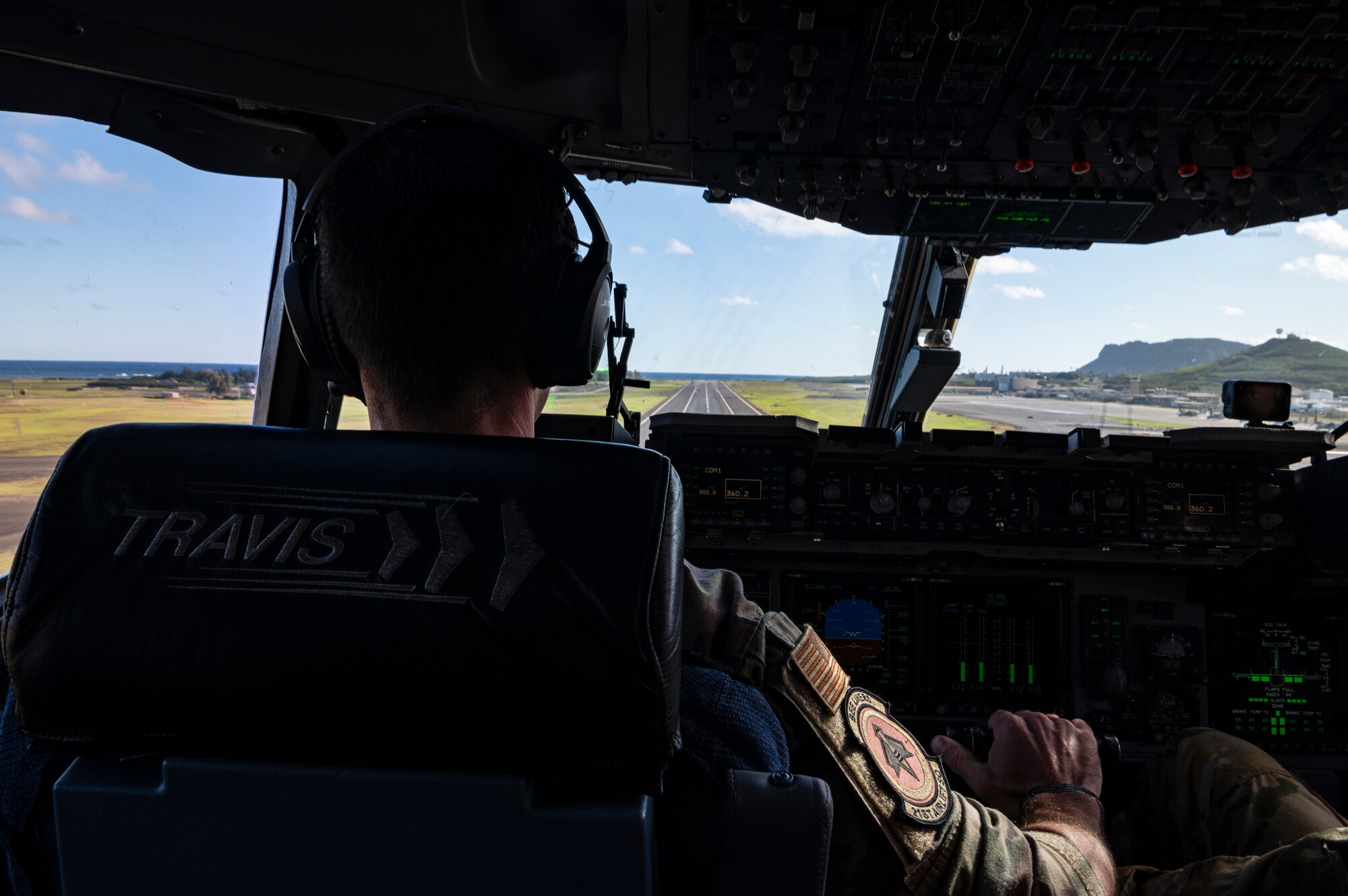 Man flies plane