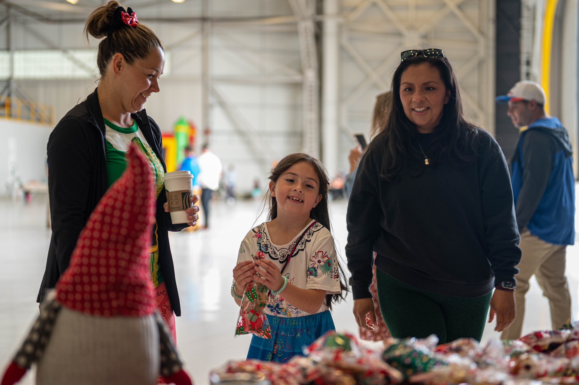 Holiday Extravaganza for 62d AW Airmen deploying in support of CENTCOM.
