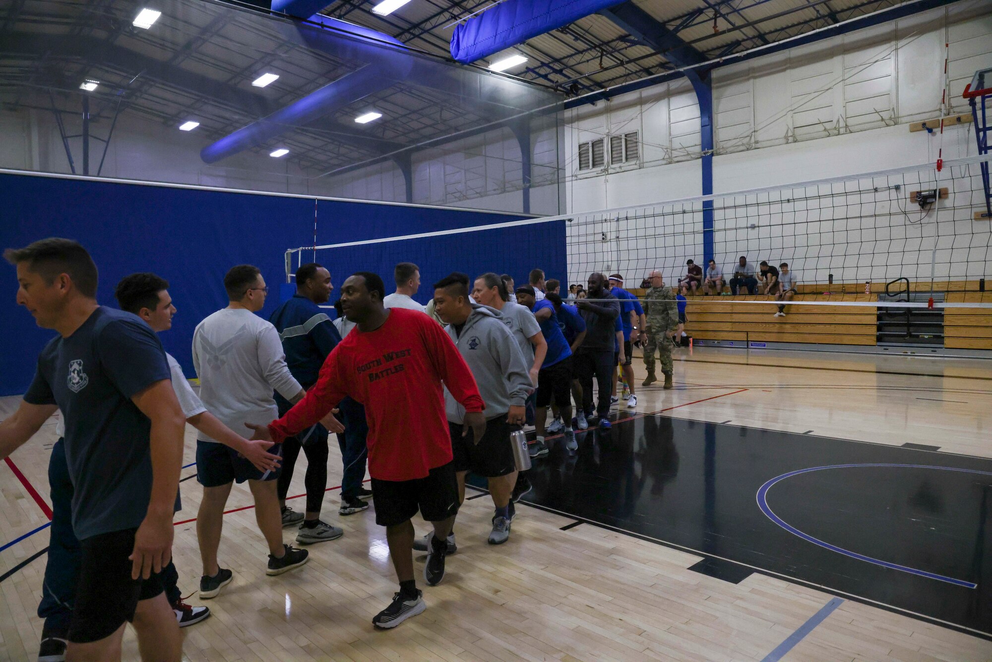 Airman Leadership School Class 22-G Volleyball Match