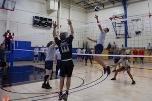 Airman Leadership School Class 22-G Volleyball Match