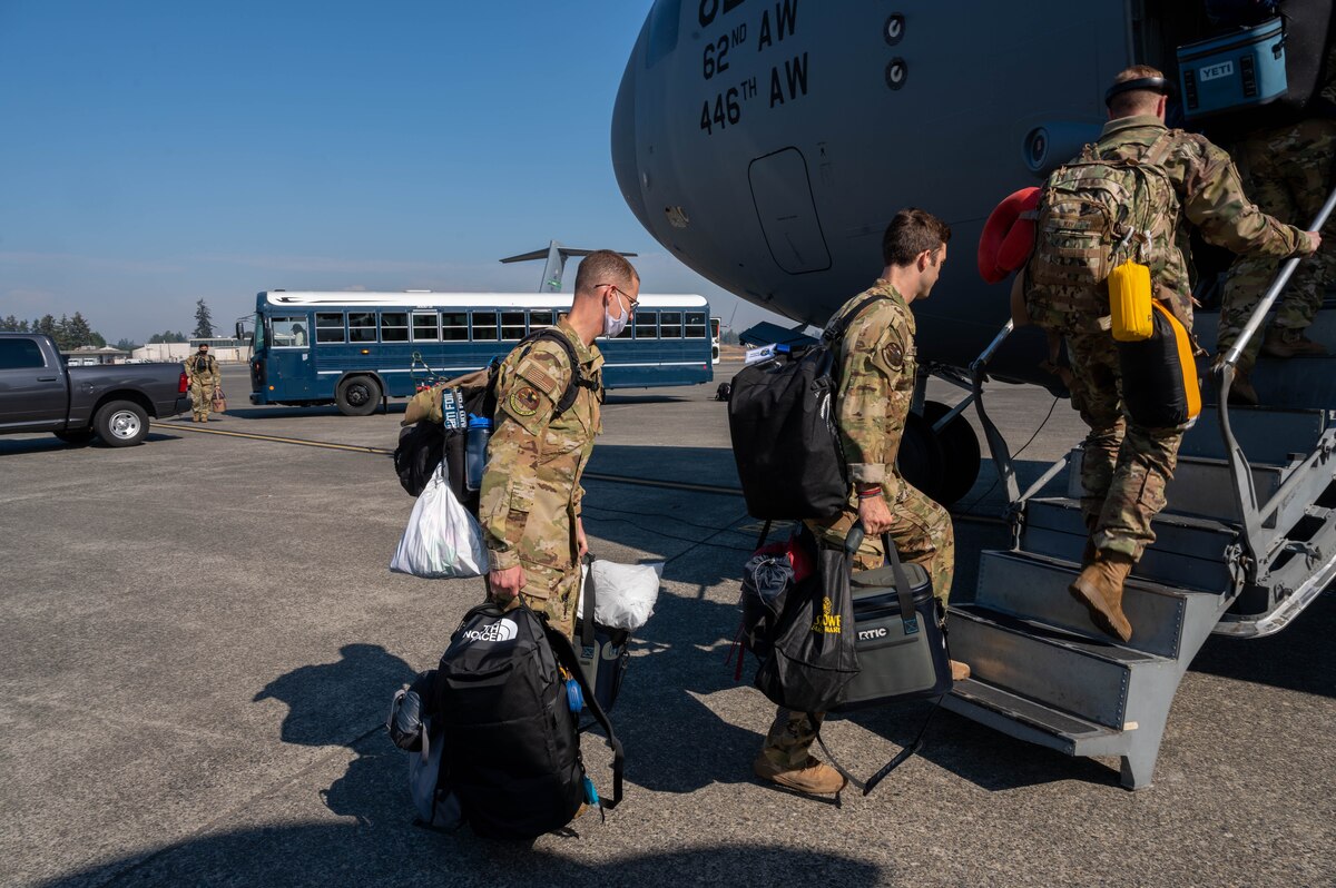 First McChord deployment with new model > Team McChord