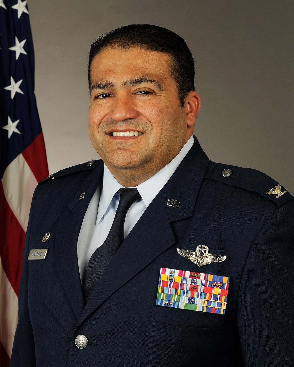U.S. Air Force Colonel Antonio Alvarado is the Commander of the 354th Mission Support Group, 354th Fighter Wing, Eielson Air Force Base, Alaska.