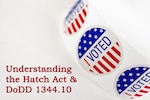 Graphic showing an "I voted" sticker and the article title.
