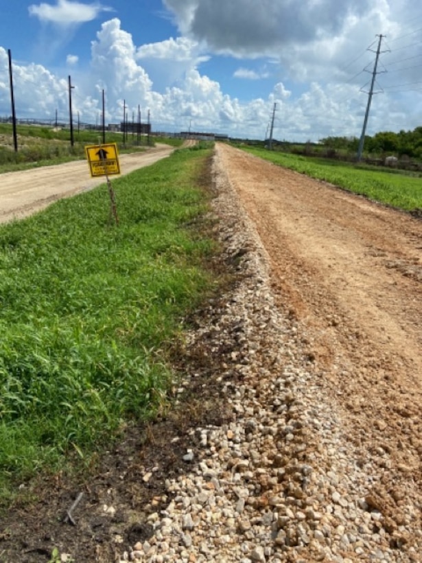 Photo of Port Arthur Levee.