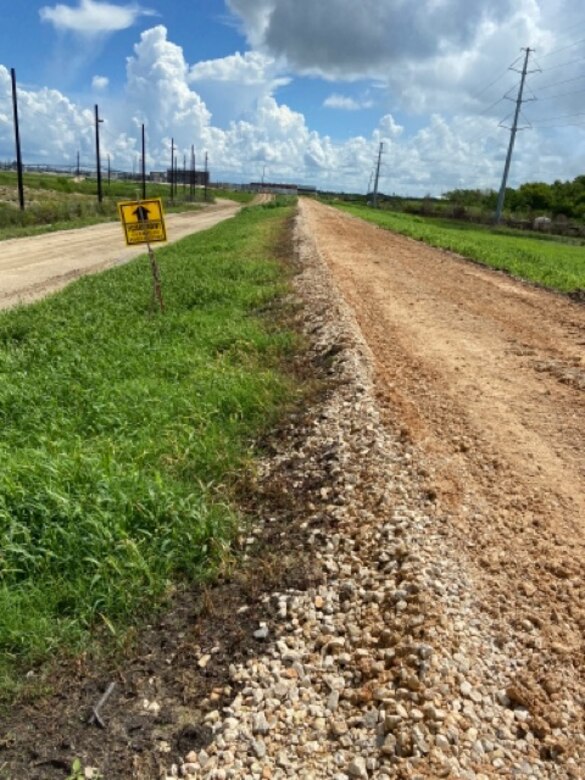 Photo of Port Arthur Levee.