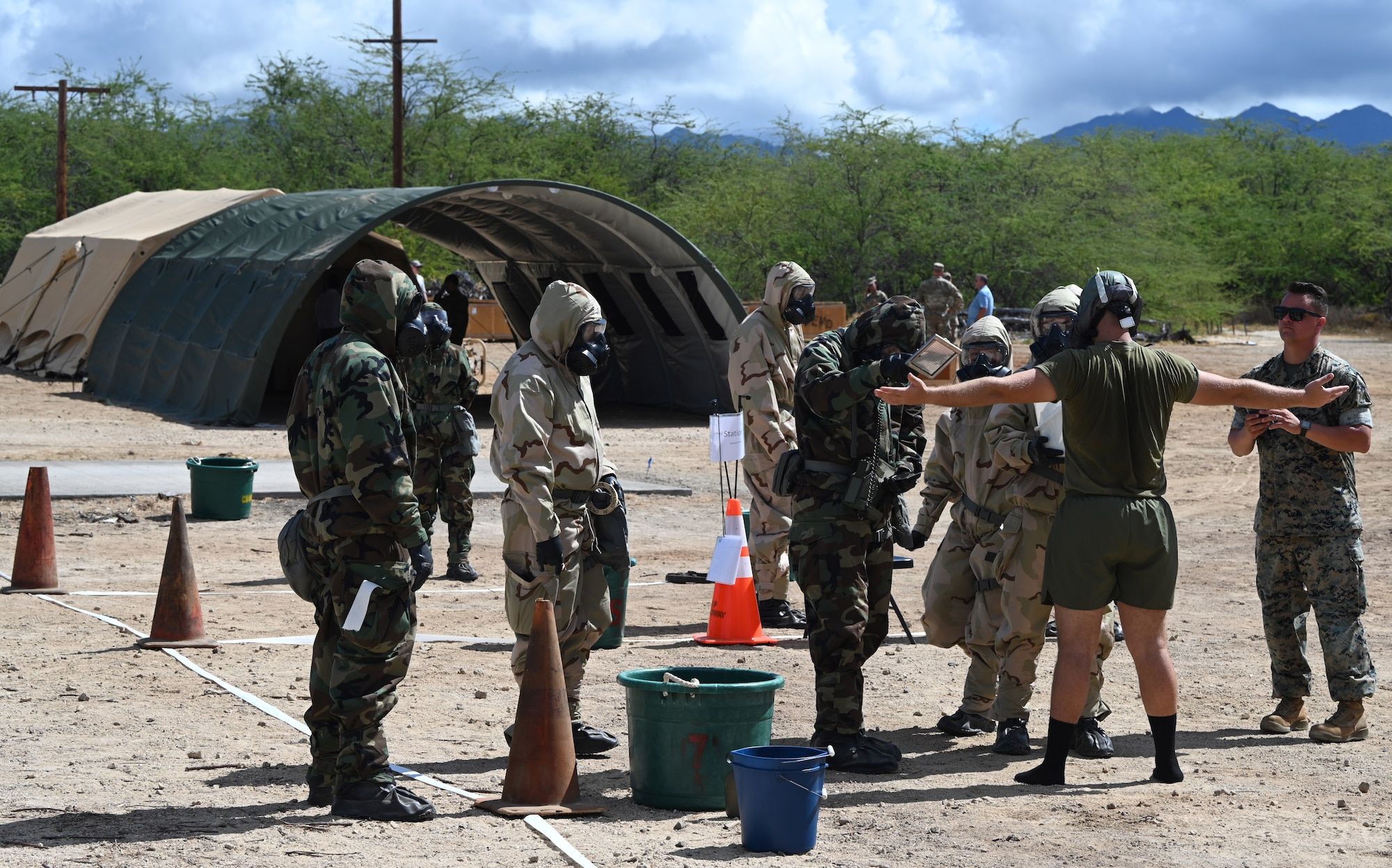 Toxic Pineapple II arms Joint Force AFE teams CBRN defense training