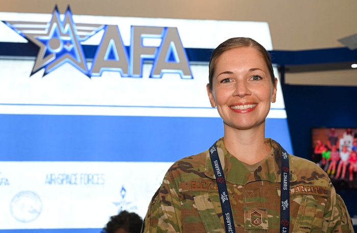 Pacific Air Forces Airmen share thoughts, personal takeaways from 2022 Air Force Association Conference