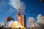 United Launch Alliance Delta IV Heavy rocket launching