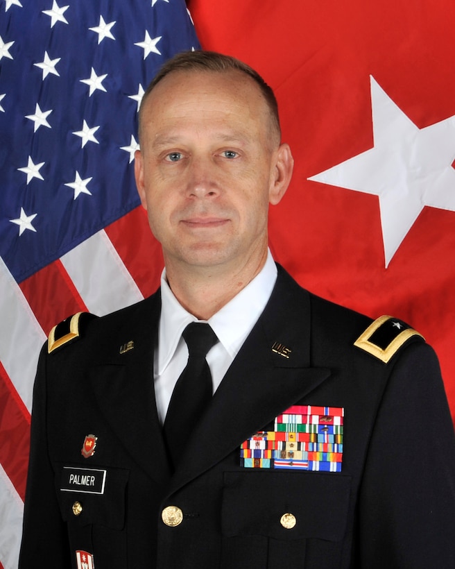 Command photo for BG Noel F. Palmer