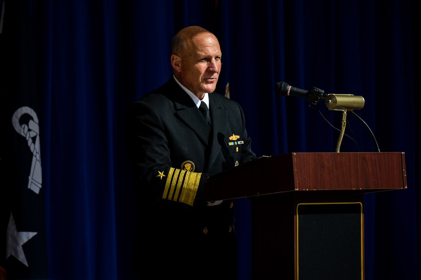 Chief of Naval Operations (CNO) Adm. Mike Gilday sent a message to the