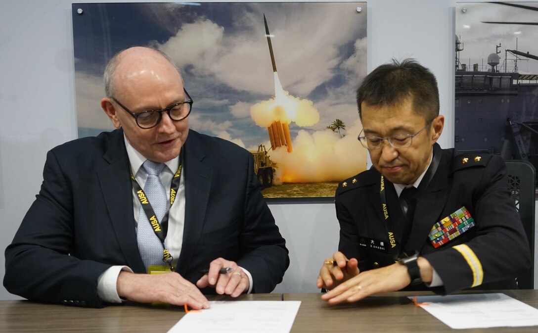 U.S. and Japanese officials sign a Terms of Reference agreement