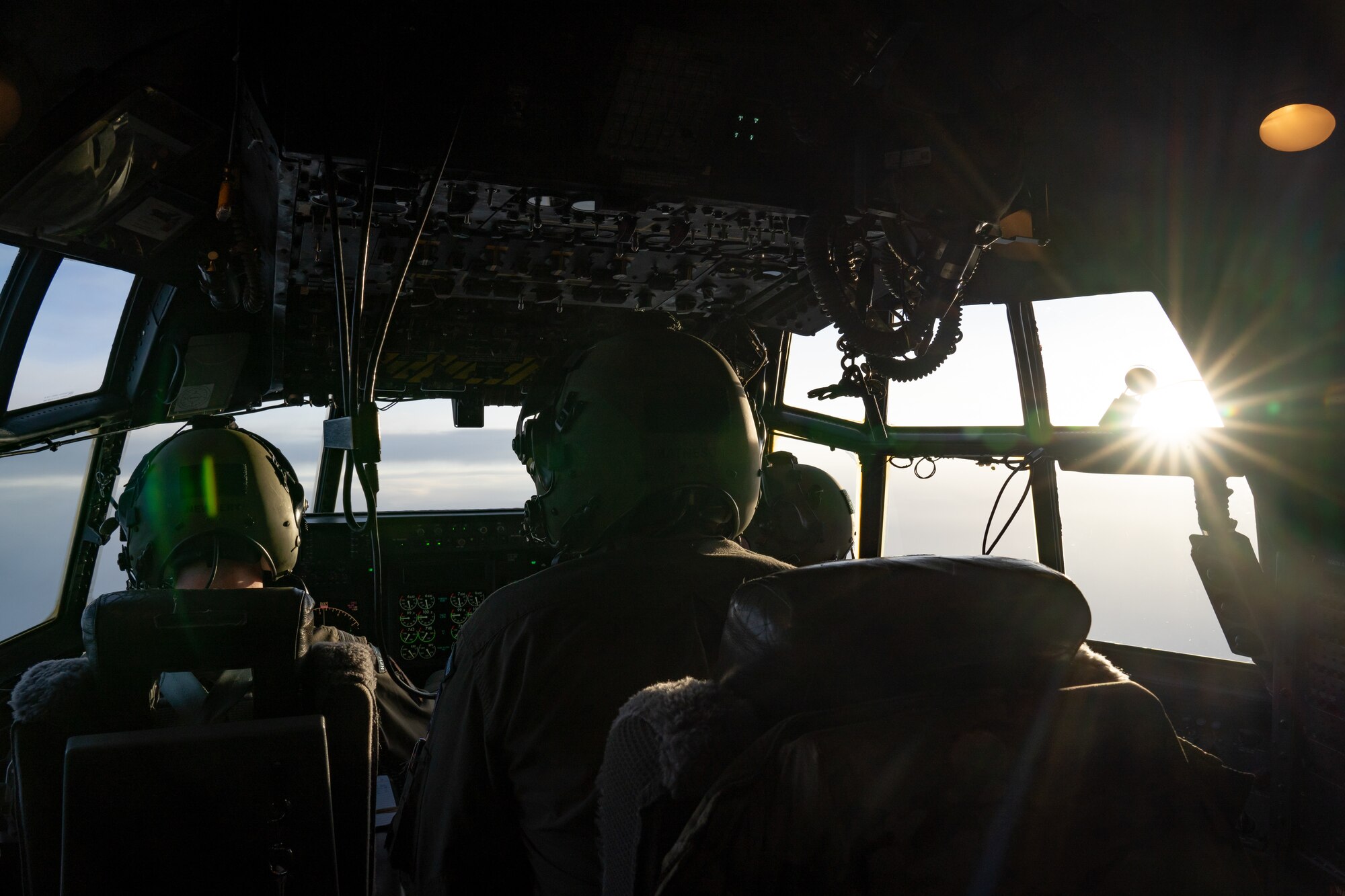 Royal New Zealand Air Force Flight Lieutenant Lachlan Newbery, left; Sergeant Darren Matheson, middle; and Flight Lieutenant Andrew Sledger