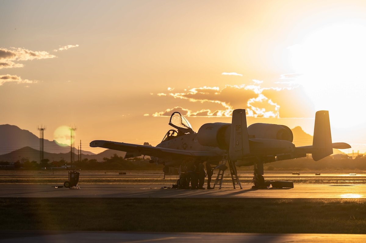 A photo of an A-10