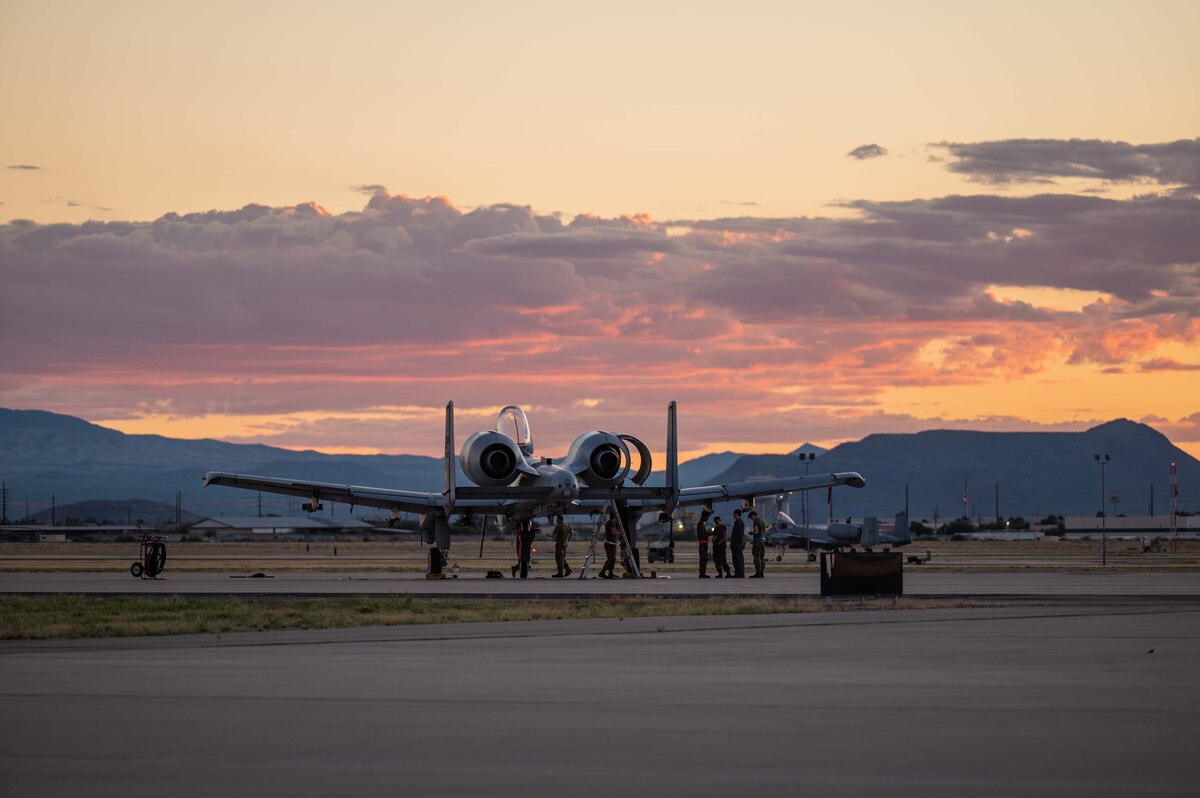 A photo of an A-10