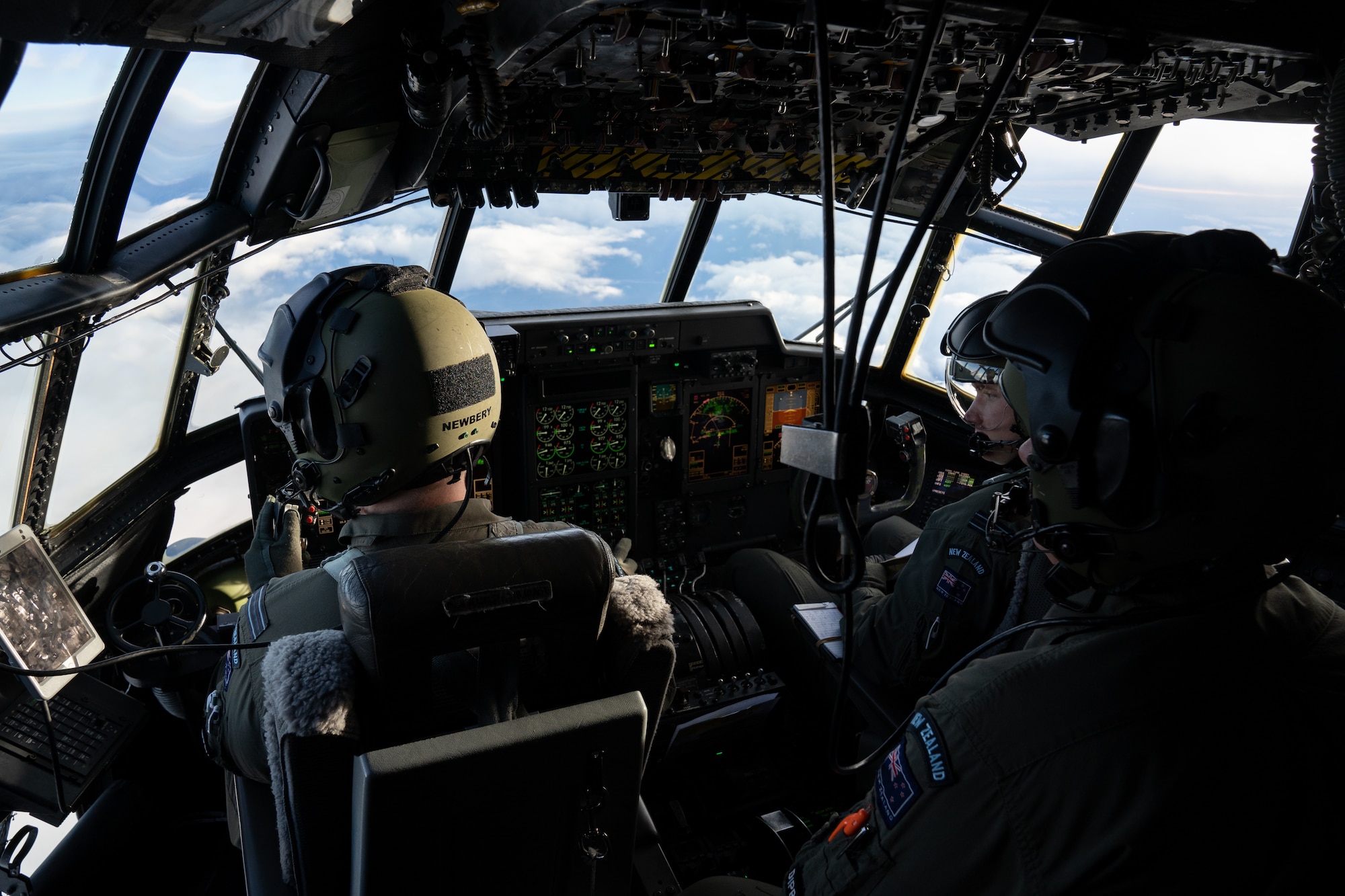 Royal New Zealand Air Force Flight Lieutenant Lachlan Newbery