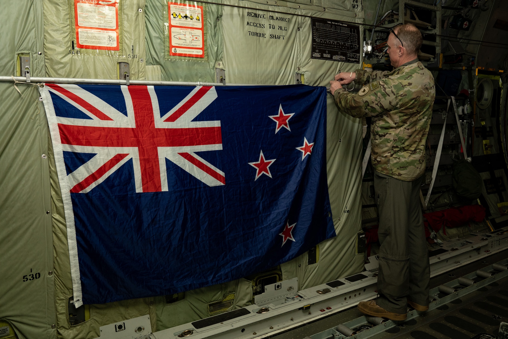 Royal New Zealand Air Force Sergeant Dion Joblin