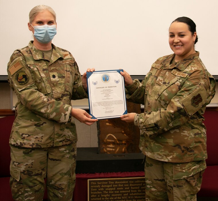 Alcorta promoted to staff sergeant