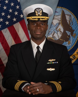 Cdr. Jermaine A. Bailey, Officer in Charge, Puget Sound Naval Shipyard & Intermediate Maintenance Facility, Detachment Everett