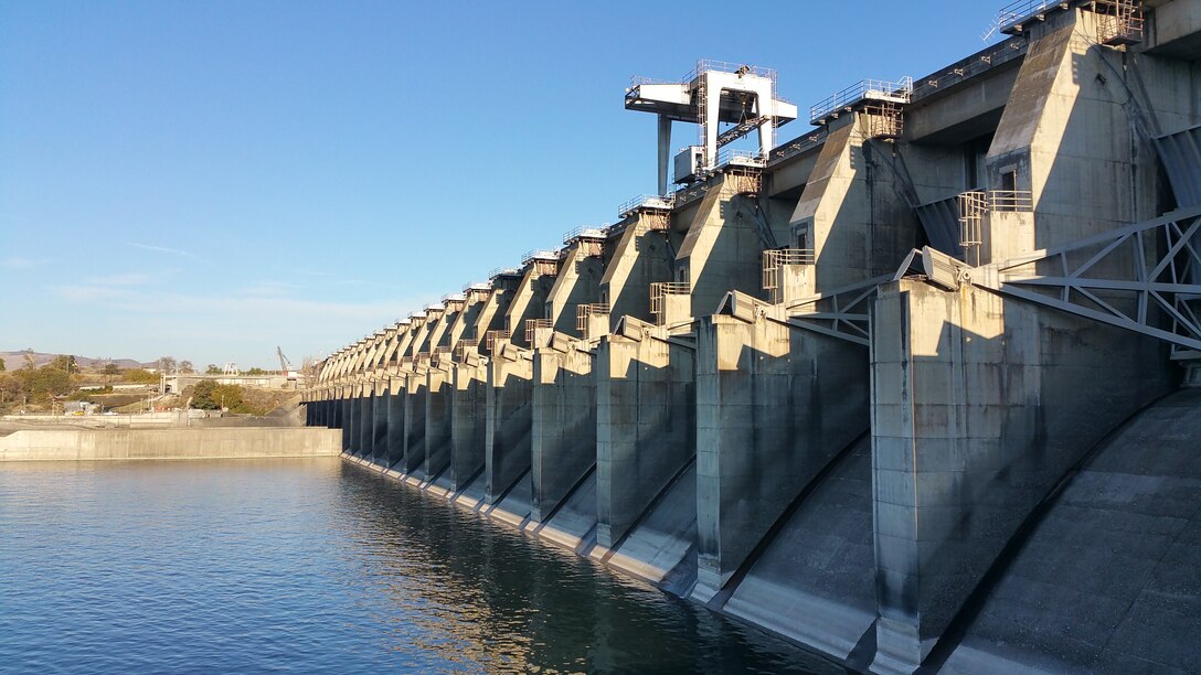 Various pictures of Corps dams