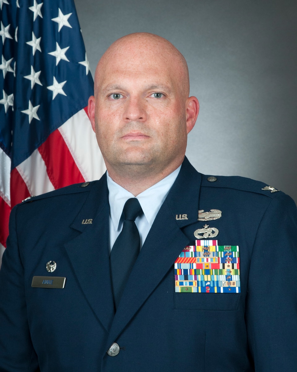 Col. William Annie is the vice commander of the 167th Airlift Wing.
