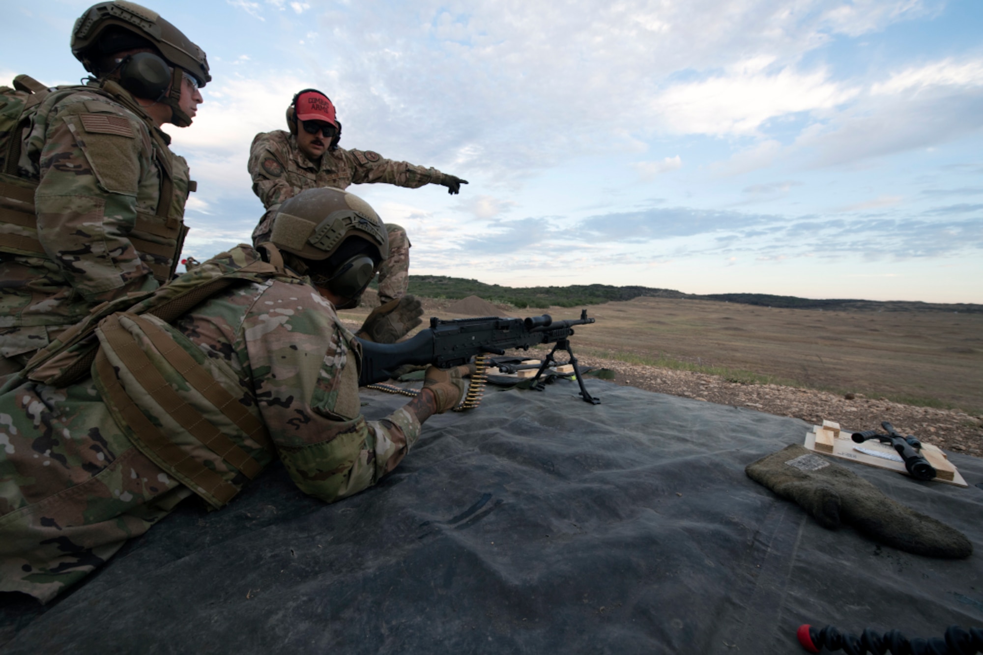 Live Fire: Trainees take Lightweight Machine Gun Course at JBSA-Camp Bullis