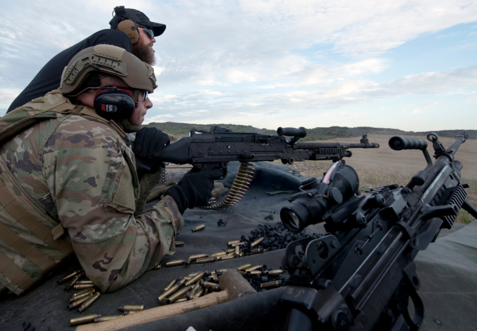 Live Fire: Trainees take Lightweight Machine Gun Course at JBSA-Camp Bullis