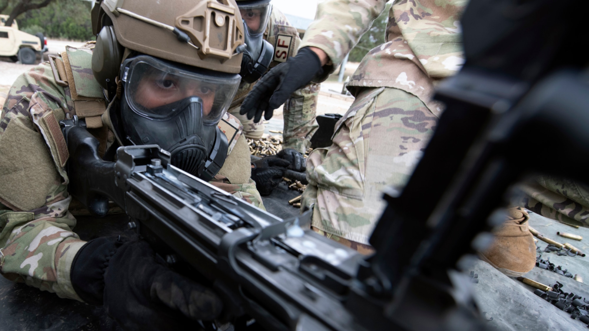 Live Fire: Trainees take Lightweight Machine Gun Course at JBSA-Camp Bullis