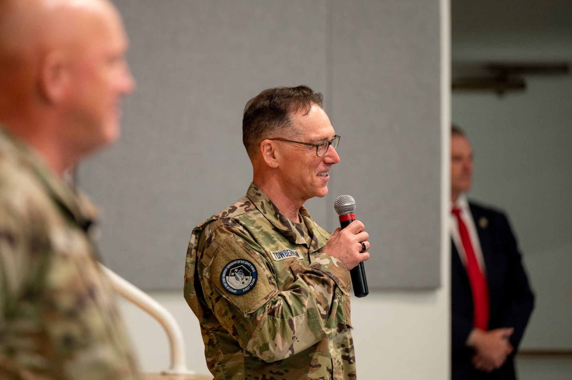 General and Chief talk to Guardians.