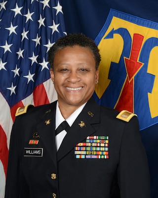 Chief Warrant Officer 5 Angela Williams, 7th MSC