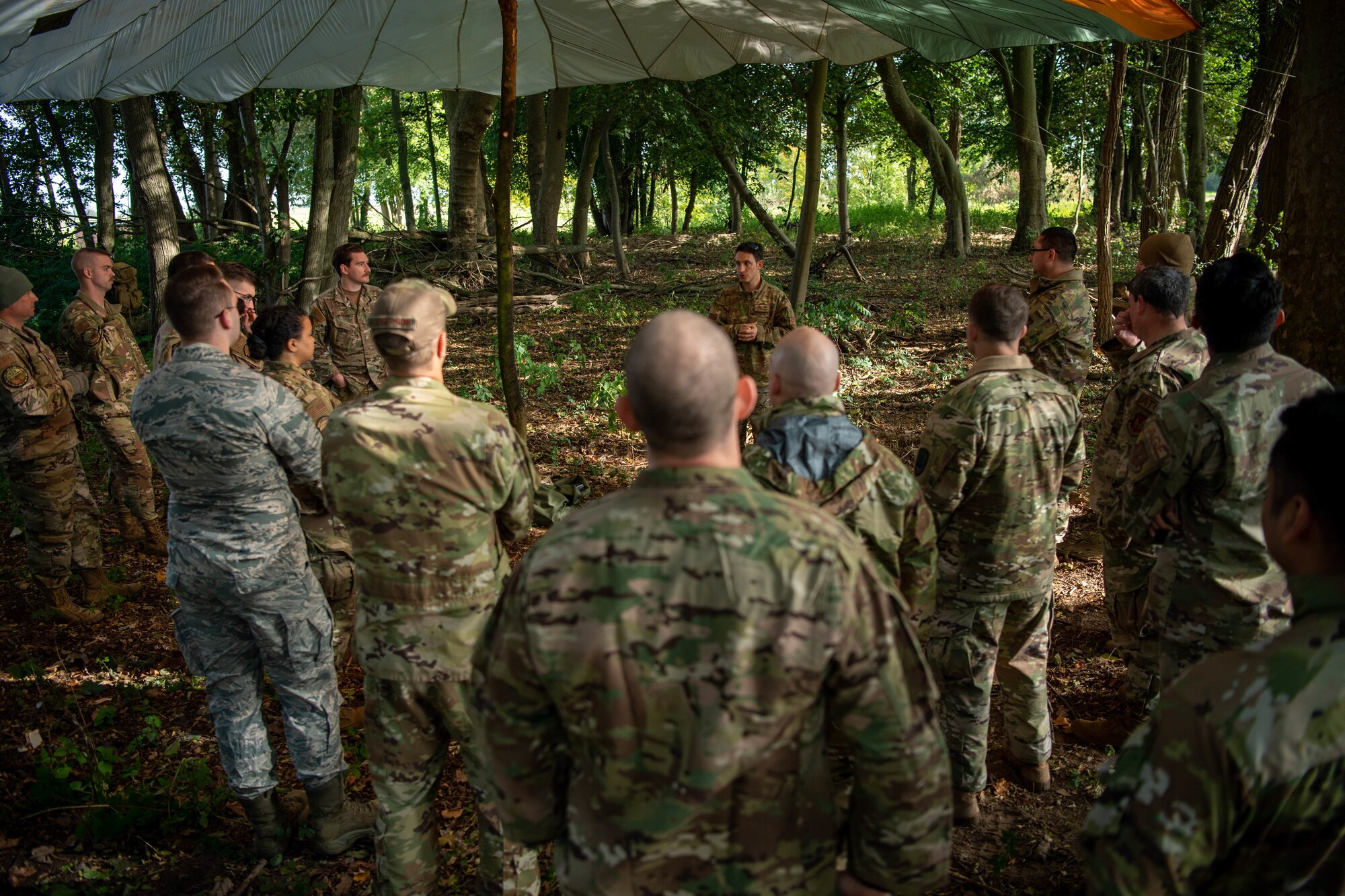 Instructors lead training day