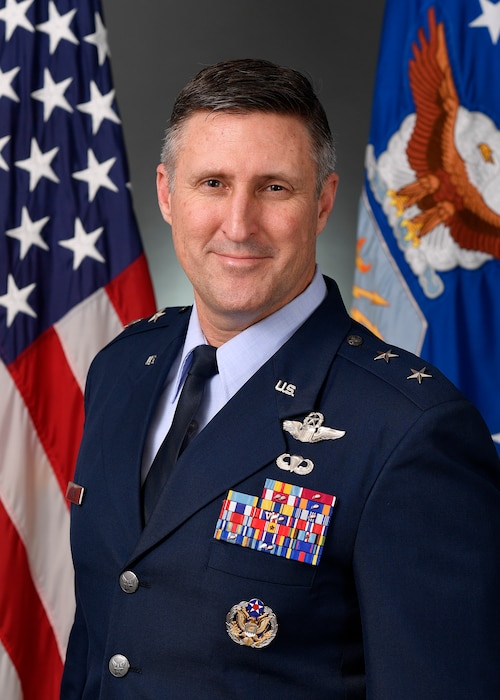 This is the official portrait of Maj. Gen. Mark Pye.