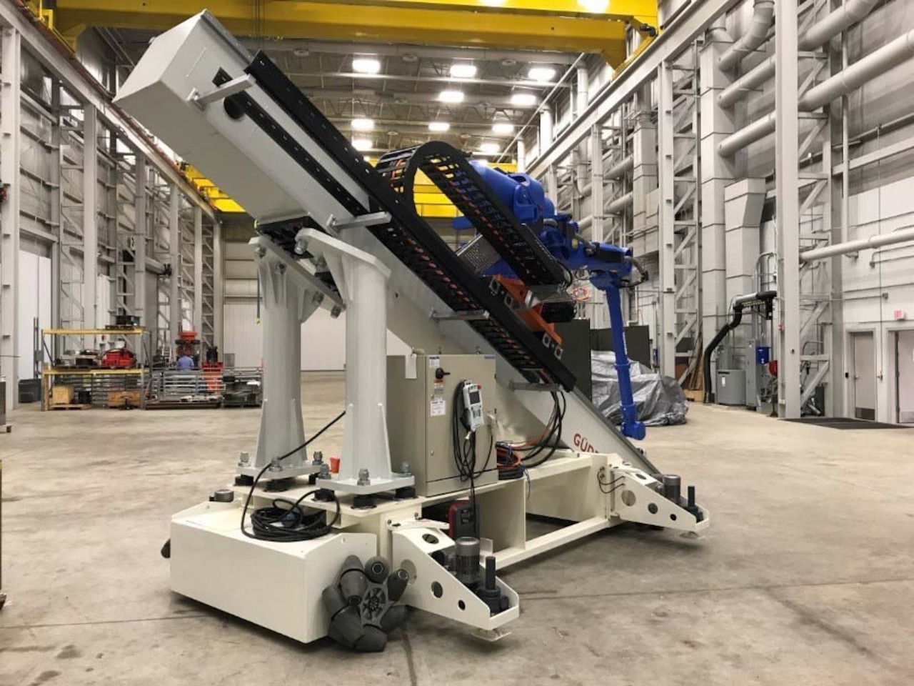 A robot for aerospace applications features advanced automation capabilities.