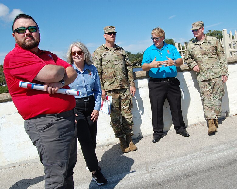 Assessing storm surge vulnerabilities in St. Augustine, Florida.