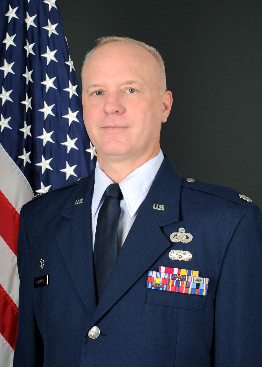 351st Recruiting Squadron Commander, Lt. Col. Michael S. McDonald