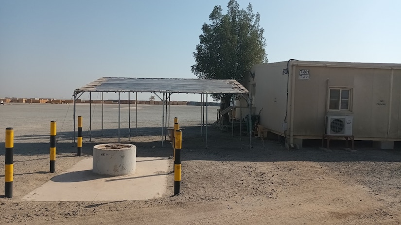 Shade ports with flexible solar tarps