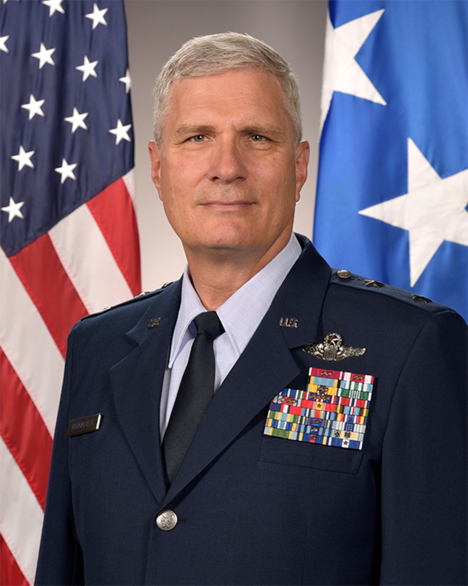 This is the official portrait of Maj. Gen. Aaron Vangelisti.
