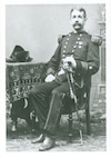 A photograph of Captain Robert M. Clark, USRCS, no date.