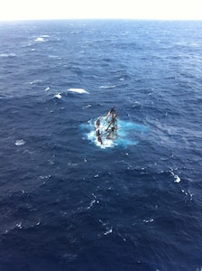 Wreck of HMS Bounty, 2012