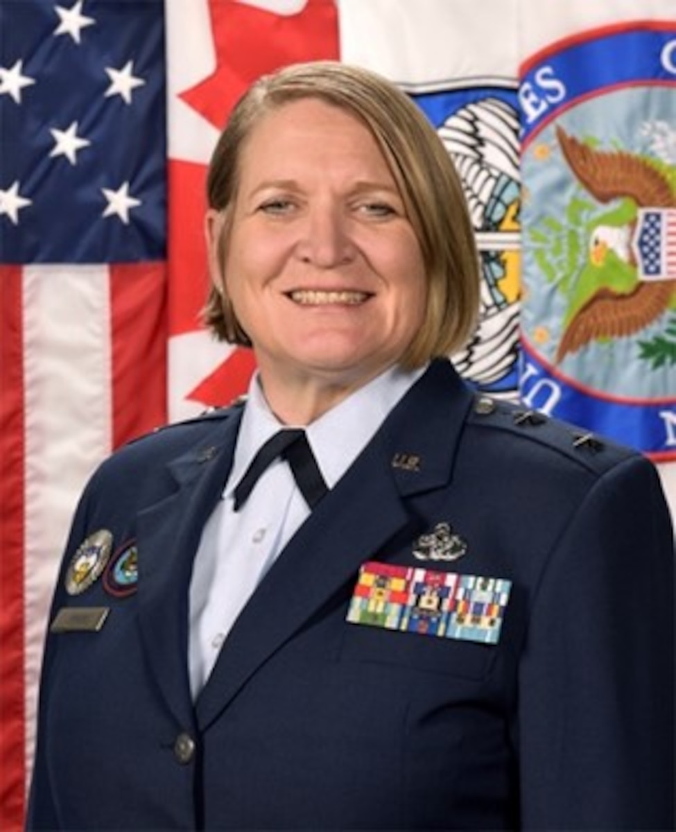 This is the official portrait of Maj. Gen. Constance Jenkins.