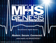 A blue graphic for MHS Genesis